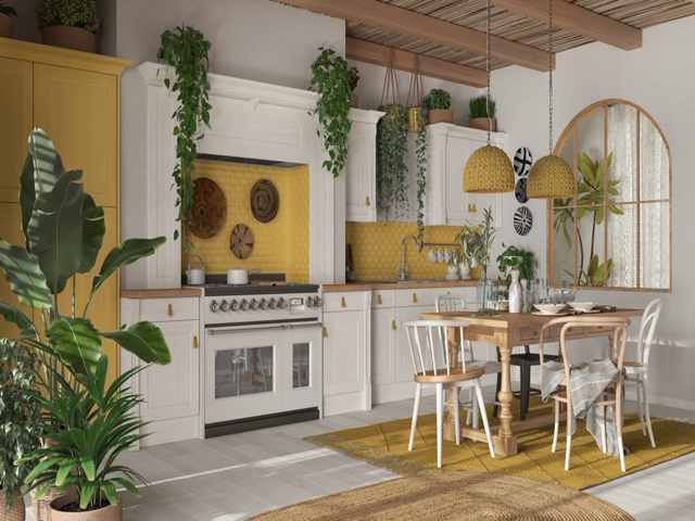 کابینت آشپزخانه به سبک بومهیان