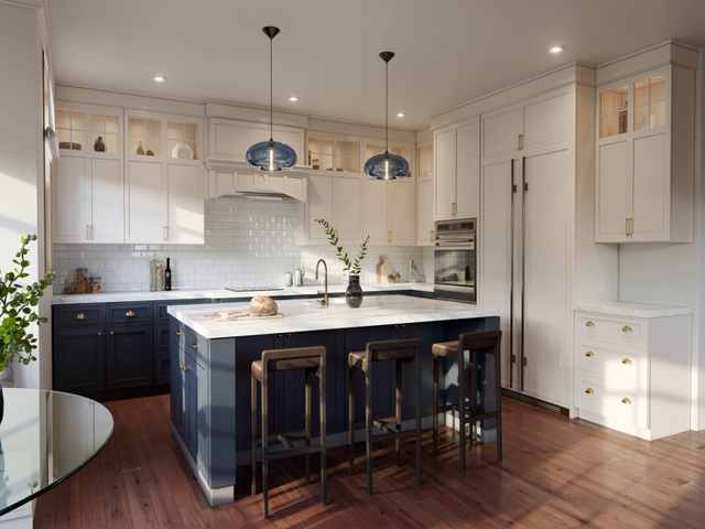 کابینت آشپزخانه به سبک هالیوود