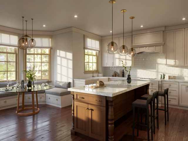 کابینت آشپزخانه سبک کلاسیک