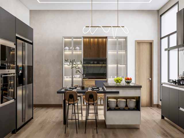 کابینت به سبک نئوکلاسیک