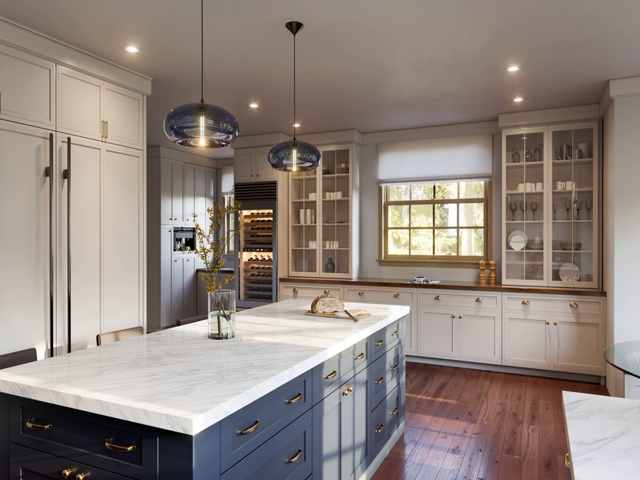 کابینت آشپزخانه ویترینی
