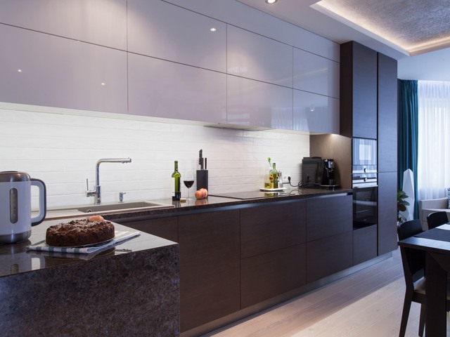 طزاحی سه بعدی کابینت آشپزخانه