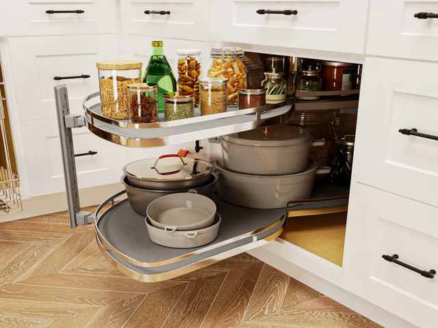 کابینت کنجی چرخان